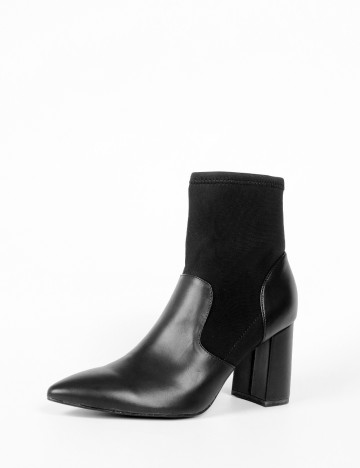 Botine Stradivarius, negru