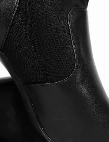 Botine Stradivarius, negru Negru