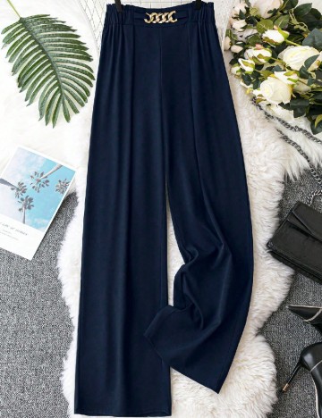 Pantaloni SHEIN, albastru