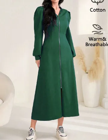 Rochie medie SHEIN, verde Verde