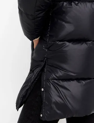 Geaca impermeabila Cortefiel, negru Negru