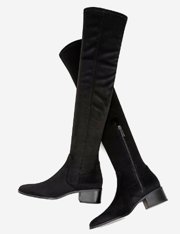 Cizme Stradivarius, negru
