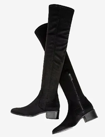 Cizme Stradivarius, negru Negru