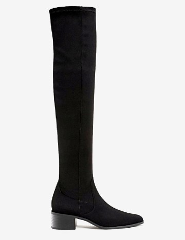 Cizme Stradivarius, negru