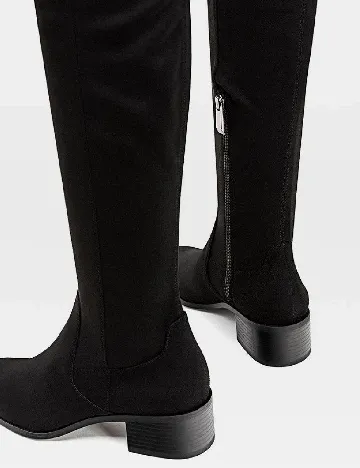 Cizme Stradivarius, negru Negru