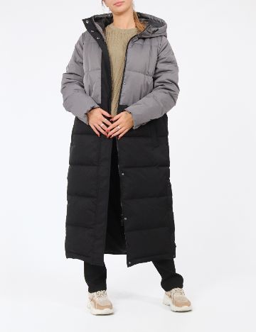 Geaca Vero Moda, gri/negru
