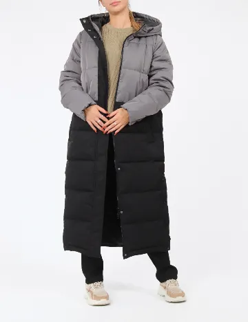 Geaca Vero Moda, gri/negru Negru