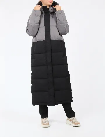 Geaca Vero Moda, gri/negru Negru