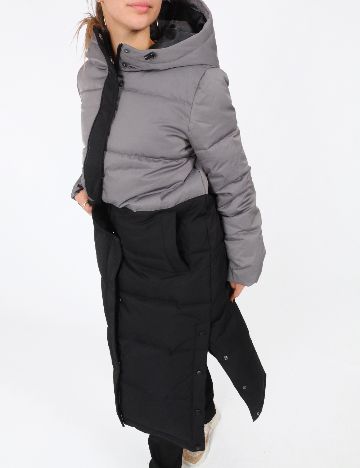 Geaca Vero Moda, gri/negru