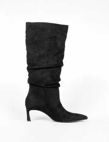 Cizme Bershka, negru Negru