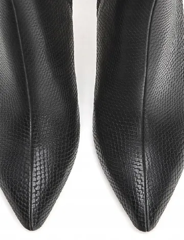 Botine Stradivarius, negru Negru