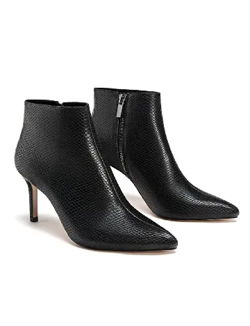 Botine Stradivarius, negru Negru