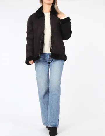 Jacheta Zara, negru Negru