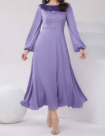 Rochie lunga SHEIN, mov Mov