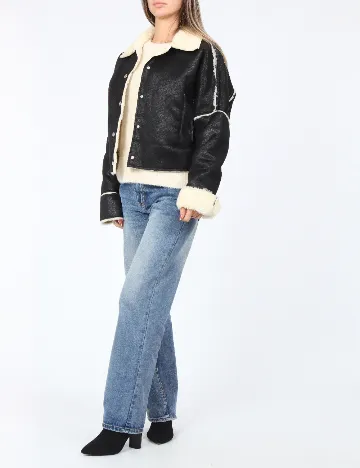 Jacheta Zara, negru Negru