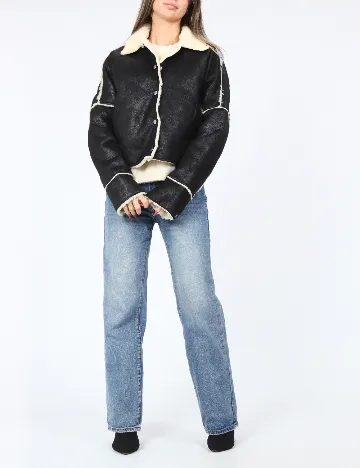 Jacheta Zara, negru Negru