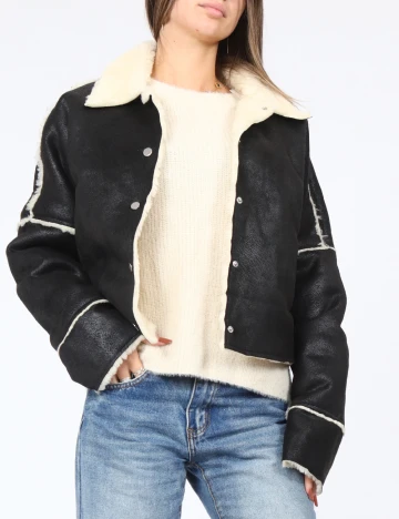 Jacheta Zara, negru Negru