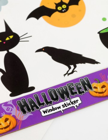 Set stickere Halloween W&O Products, mix culori