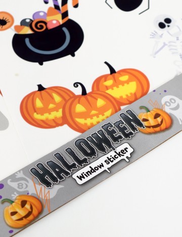 Set stickere Halloween W&O Products, mix culori