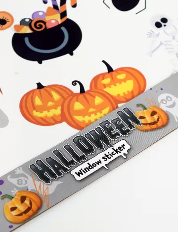 Set stickere Halloween W&O Products, mix culori Mix culori