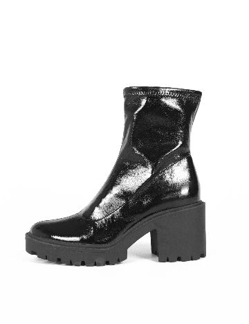 Botine Stradivarius, negru