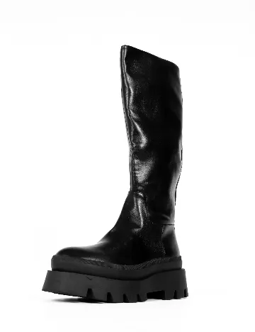 Cizme Stradivarius, negru Negru