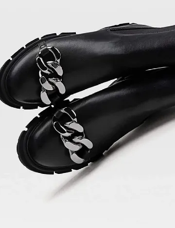 Ghete Stradivarius, negru Negru