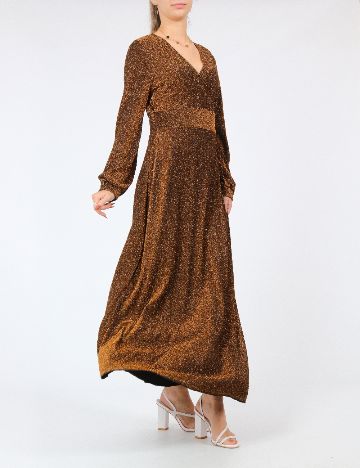Rochie lunga SHEIN, maro