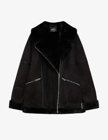 Jacheta Pull&Bear, negru Negru