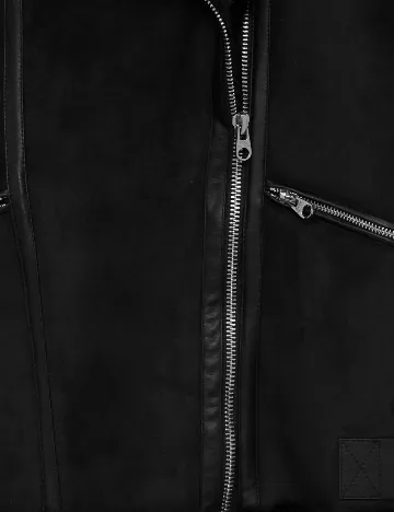 Jacheta Pull&Bear, negru Negru