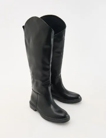 Cizme Reserved, negru Negru