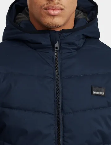 Geaca !Solid, bleumarin Albastru