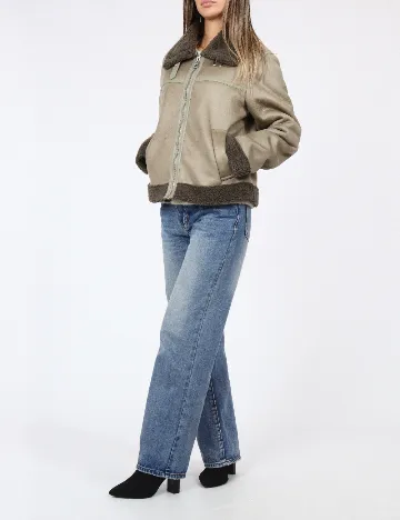 Jacheta Vero Moda, verde Verde