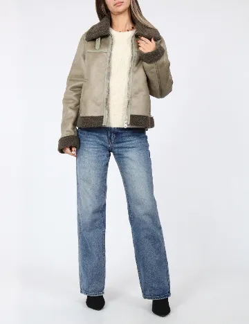 Jacheta Vero Moda, verde Verde
