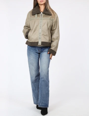 Jacheta Vero Moda, verde Verde