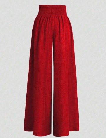 Pantaloni SHEIN, rosu