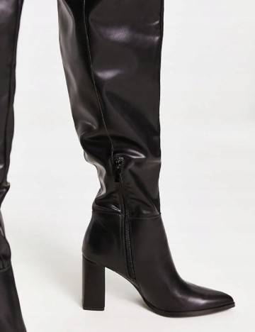 Cizme Stradivarius, negru