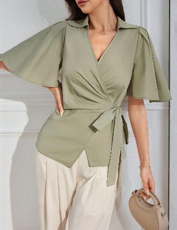 Bluza SHEIN, verde