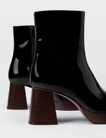Botine Stradivarius, negru