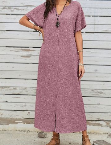Rochie medie Emery Rose, roz