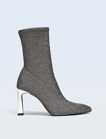 Botine Stradivarius, gri