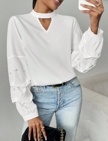 Bluza SHEIN, alb