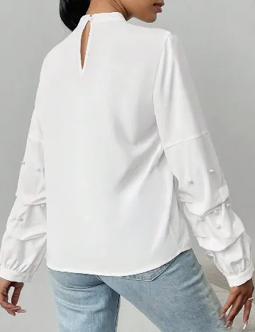 Bluza SHEIN, alb Alb