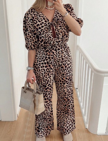 Salopeta SHEIN, animal print