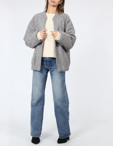 Jacheta Vero Moda, gri Gri