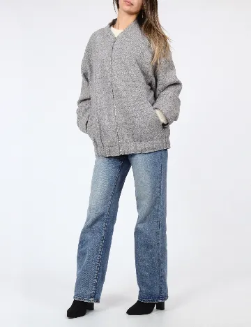 Jacheta Vero Moda, gri Gri