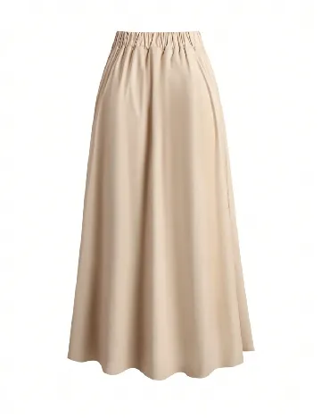 Fusta SHEIN CURVE, crem Crem