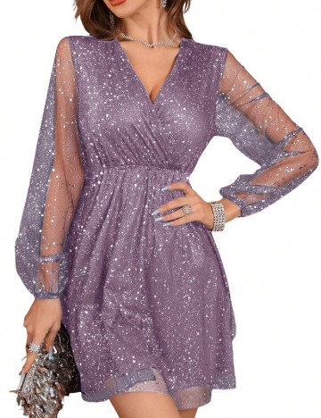 Rochie scurta SHEIN, mov