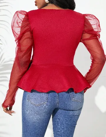 Bluza SHEIN, rosu Rosu