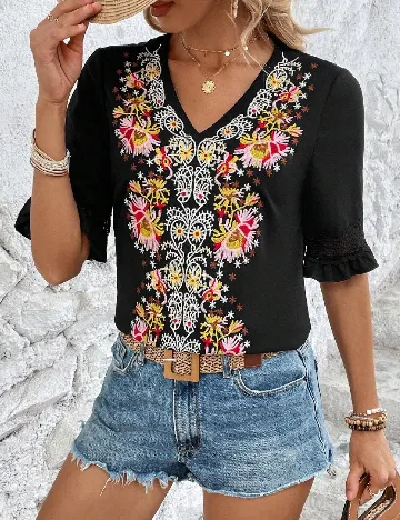Bluza SHEIN, negru Negru